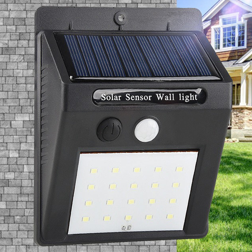 Solar Motion Sensor Activated Light