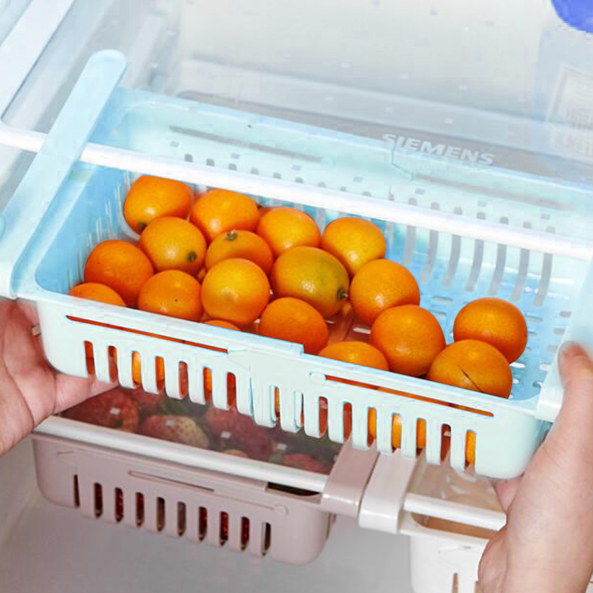 Retractable fresh-keeping refrigerator organizer ML-1803