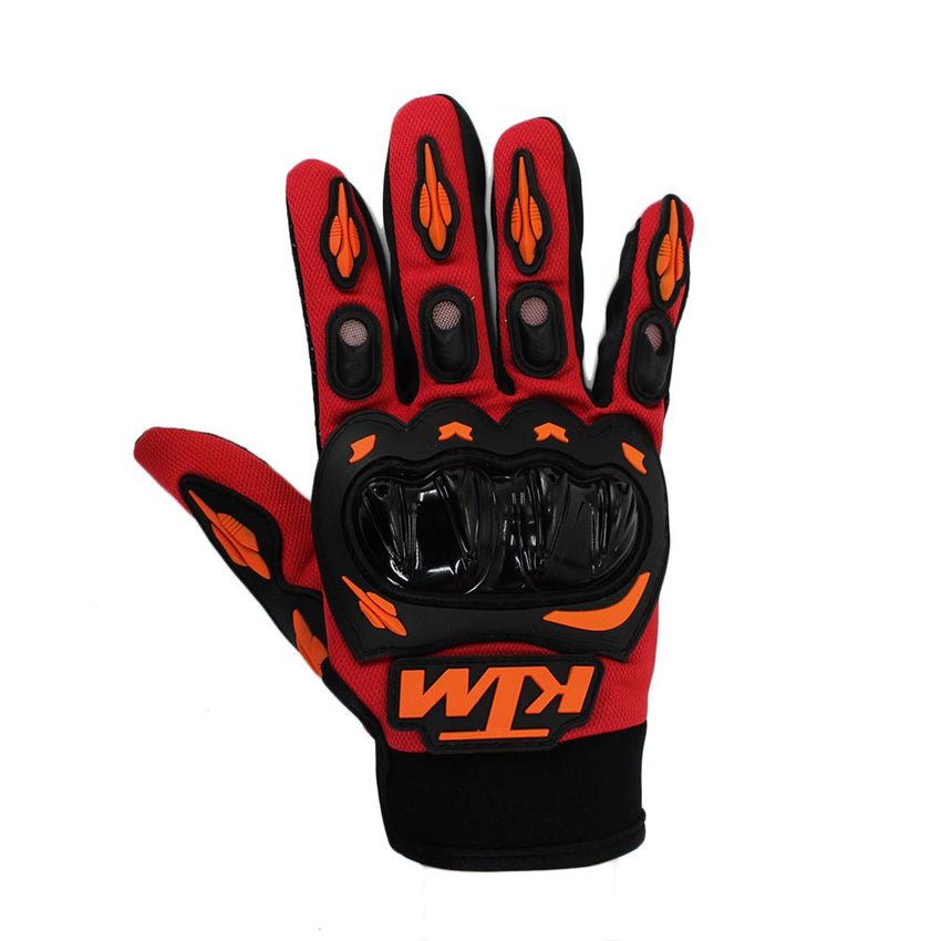Comfortable KTM Motorcycle Racing Gloves Motor Gear and Accessories