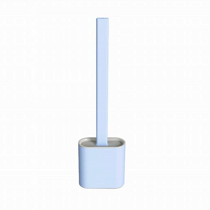 Wall hanging soft-haired toilet brush