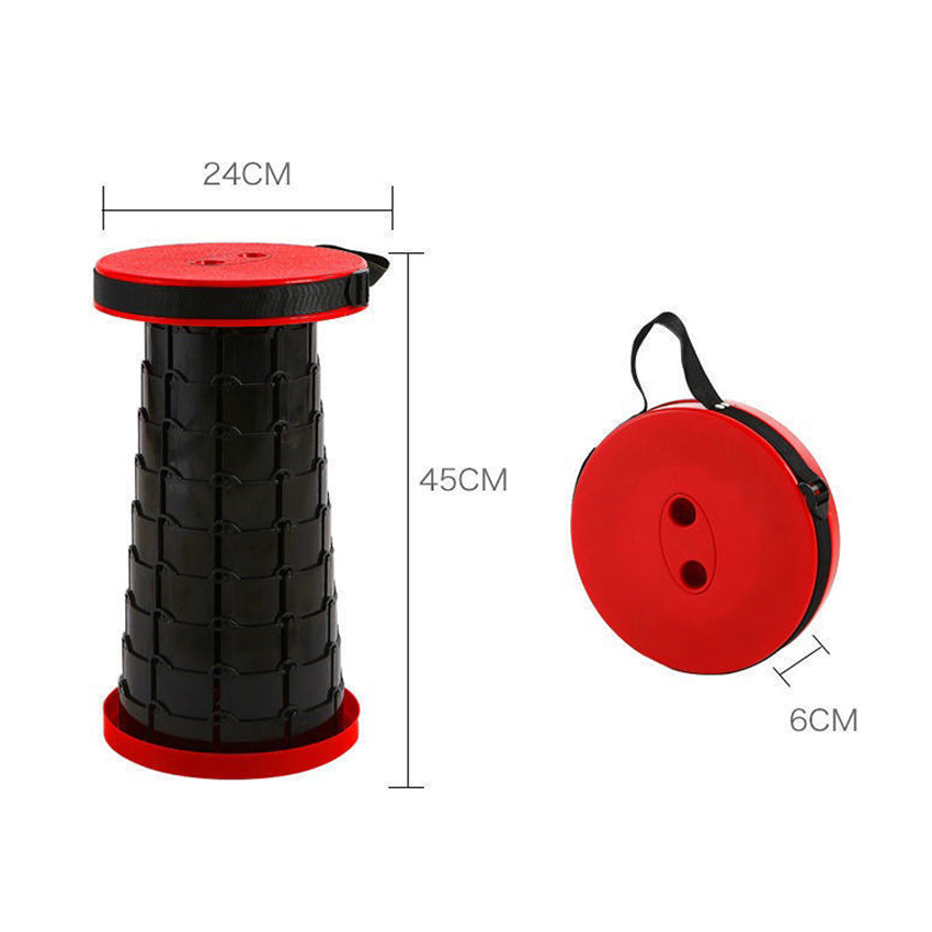 Outdoor Folding Portable Telescopic Stool TelStool