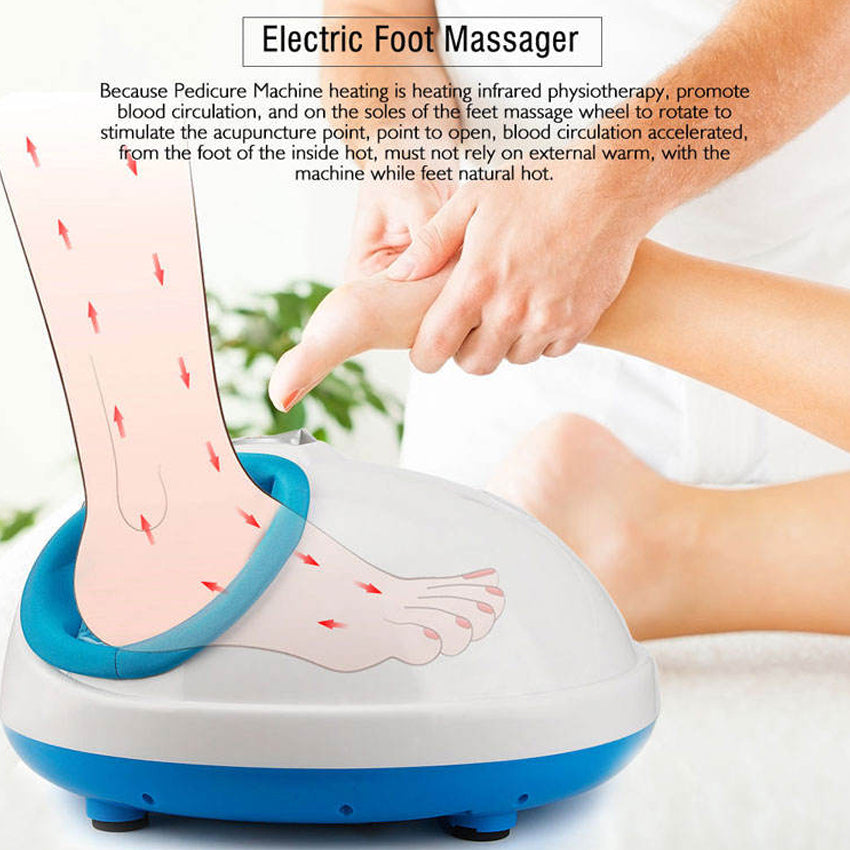 Pedicure machine foot massager