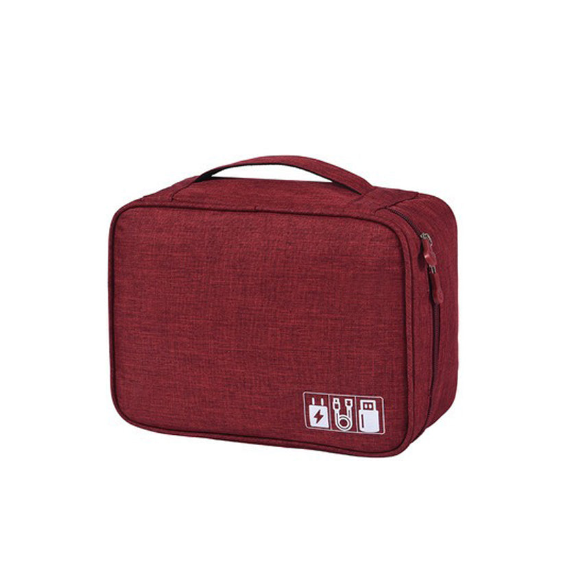 Data Cable Charger Power Bank Earphone Portable Waterproof Storage Bag GadgetBag - Image 3