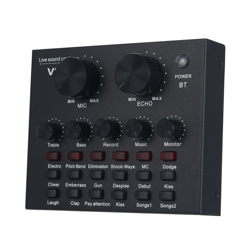 Live Bluetooth sound card equipment microphone mobile phone SQAmp