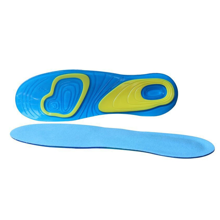 Soft Silicone Shock Absorbing High Elastic Sports Insole