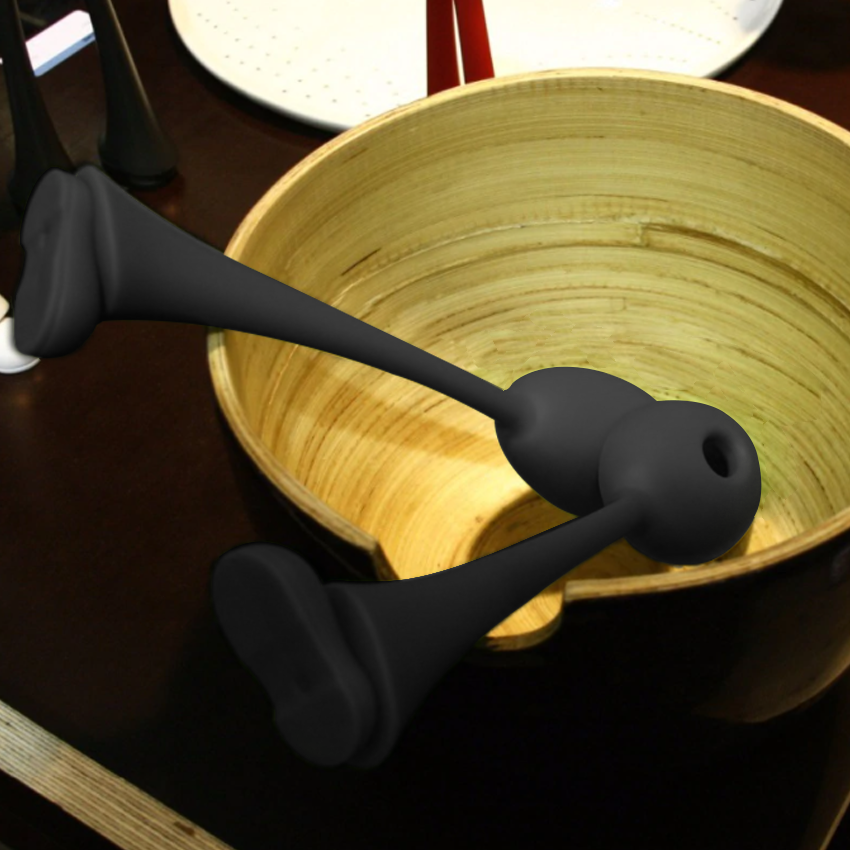 Kitchen Two-piece Long Legs Standing Spoon (ML-822)