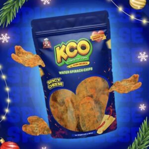 Spicy Cheese Flavor - Kangkong Chips Original by Josh Mojica