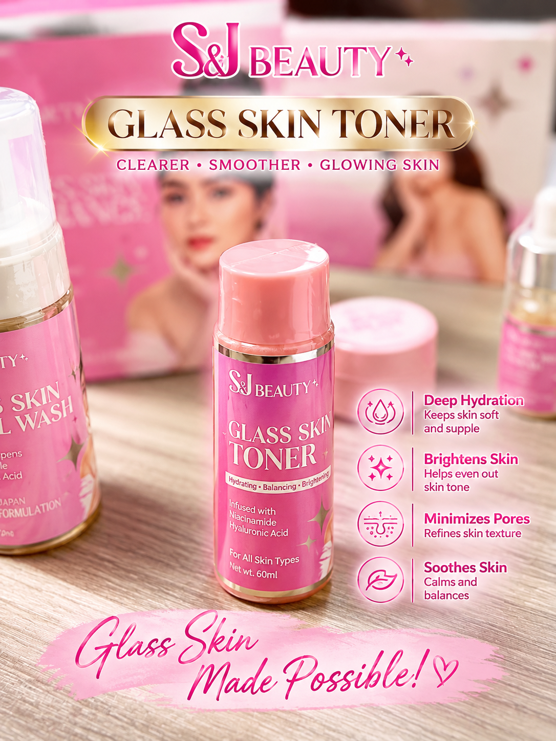 LakuLah S&J Beauty Glass Skin Toner