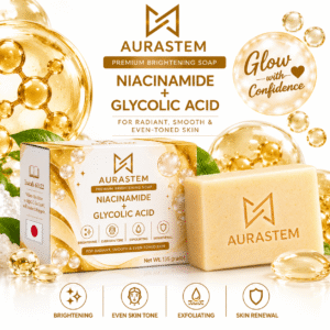 AURASTEM Japan Premium Brightening Soap (135grams)